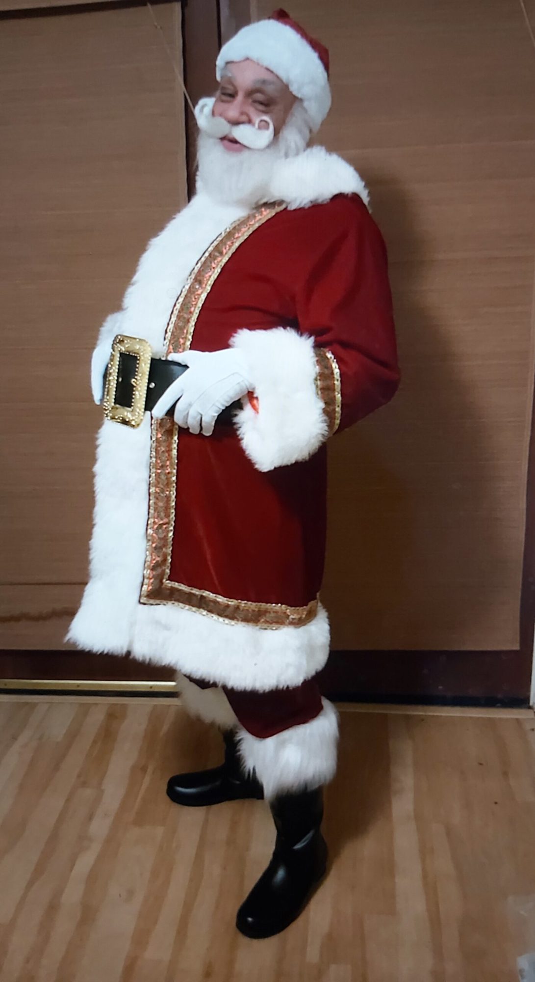 Santa Claus visiting