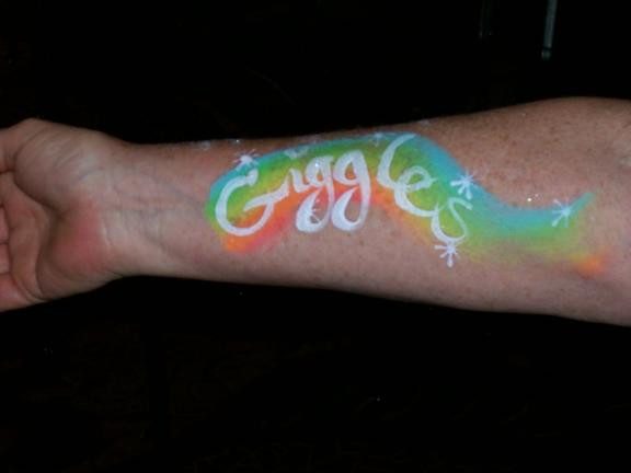 Face painting design example