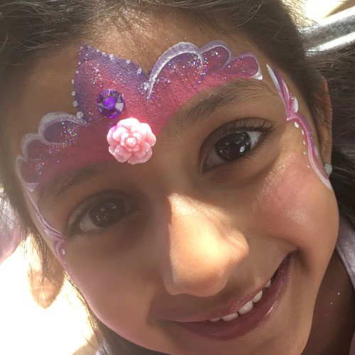 Face painting design example