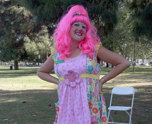 Rosy the clown!